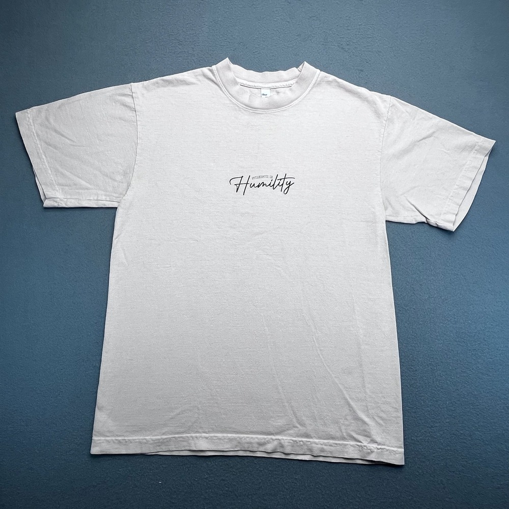 Los Angeles Apparel Strength in Humility Graphic T Shirt Size‎ Medium